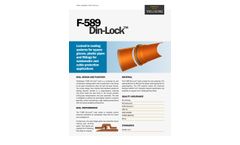 Trelleborg - Model 589 Din-Lock (inches) - Combined Lip and Compression Sealing System - Datasheet