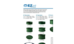 Model EZset - Lids and Risers Brochure