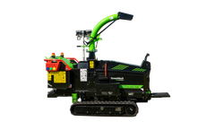 GreenMech - Model EVO 205D SAFE-TRAK - Tracked  Wood Chippers