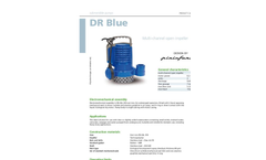 Zenit - DR Blue - Multi-Channel Open Impeller for Submersible Pumps Brochure