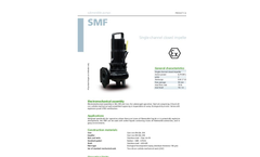 Zenit - SMF - Single-Channel Closed Impeller for Submersible Pump Datasheet