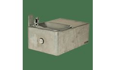 Haws - Model 1025G - ADA Vandal-Resistant Wall Mount Drinking Fountain