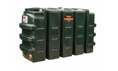 Carbery - Model STGR0900R - 900 Litre Compact Single Skin Plastic Heating Oil Tank