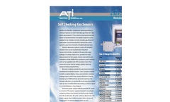 GasSens - Model A14/A11 - Modular Gas Detector - Brochure