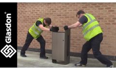 Glasdon International - Product Testing - Electra 60 Litter Bin - Video