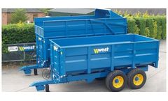 West - Model 10T/12T - Grain/Silage Trailer