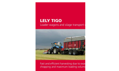 Lely Tigo - S - Compact Loader Wagon Series Brochure