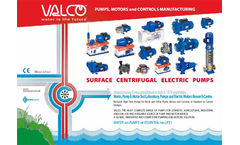 Surface Pumps Line - Technical Catalogue