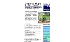 Dissolved Air Flotation (DAF) for Oil/Solids Separation - Datasheet