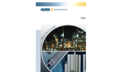 High Porosity Sintered Materials SIKA-R...IS / SIKA-R...AS Brochure