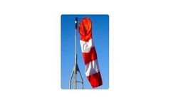 Aerosock - Variegated Windsocks - Red/White or Orange/White