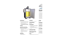 Sahara Hot Box - Model E1 - Electric Drum Ovens & Drum Heaters - Brochure