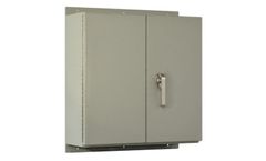 Signature - Double Overlapping Door Flush Mounted for Insulated Fiberglass Enclosures