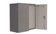 Signature - Double Overlapping Door Flush Mounted for Insulated Fiberglass Enclosures