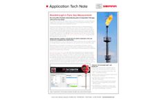 Breakthrough in Flare Gas Measurement - Application Tech Note - Brochure