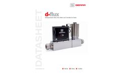 Sierra - Model d flux - Multiparameter Mass Flow Meter - Brochure