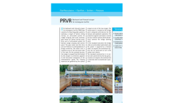 Sereco - Model PRVR - Backward and Forward Scraper for Rectangular Clarifier Brochure