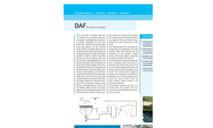 Sereco - Dissolved Air Flotator (DAF) Brochure