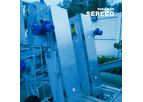 Sereco - Model GVC - Vertical Chain Screen