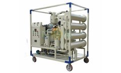 SINO-NSH - Model VFD-R Series - Double-Stage Vacuum Insulation Oil Regeneration Purifier