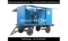 NSH - Model NSH-VFD - Double-Stage High-Efficiency Vacuum Insulation Oil Purifiers