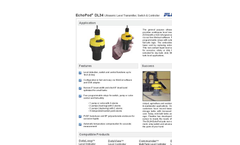 EchoPod - Model DL34 - Multi-Function Ultrasonic Level Transmitter Brochure