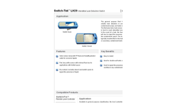 Flowline Switch-Tek™ - Model LH29 - Interstitial Liquid Leak Detection Switch - Brochure