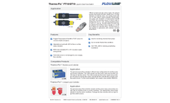 Flowline Thermo-Flo™ - Model FT10 - Liquid & Gas Flow Switch - Datasheet