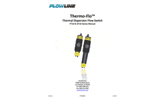 Flowline Thermo-Flo™ - Model FT10 - Liquid & Gas Flow Switch - Manual