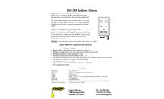 Conery - Model BB15H - Battery Backed Up Indoor High Water Alarm - Datasheet