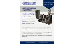 ACME - Model OH Series - Electric Thermal Oil Heaters - Brochure