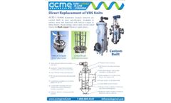 ACME  - Automatic Scraper Strainers - Specifications