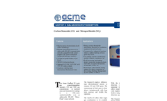 Acme GasPost II - Model RS485 Series - Toxic Gas Sensor/Transmitter - Brochure