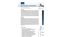 Jogler - Model JMG - Magnetic Level Gauge - Brochure