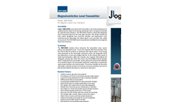 Jogler - Model JXC - External Chamber - Brochure