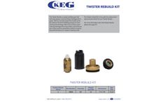 KEG - Twister Rebuild Kit - Brochure
