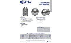 KEG - Model Commander - Rotor Nozzle - Brochure