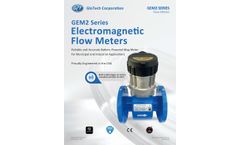 GloTech - Model GEM series - Flow Meters - Brochure