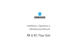 Round Flap Gate RR Series - Brochure