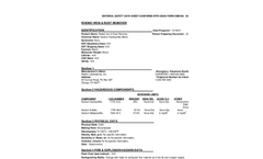 Iron & Rust Remover MSDS Brochure