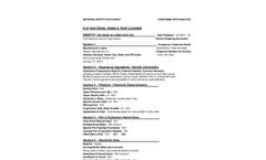 Roebic - Model K-570 - Liquid Drain & Trap Cleaner - Brochure