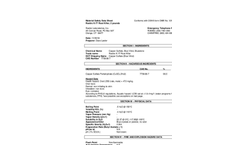 K-77 Root Killer MSDS Brochure