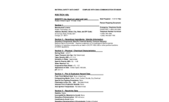 RoeTech 103L MSDS Brochure
