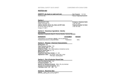 RoeTech 302 MSDS Brochure