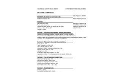 Bacterial Composter MSDS Brochure
