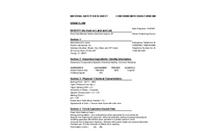 Drain Flow MSDS Brochure