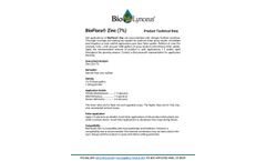 BioFlora - Zinc - Datasheet