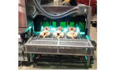Organic Light Conveyor system for Disinfecting meats