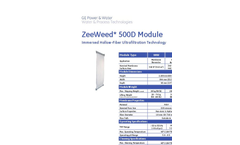 ZeeWeed - 500 - Membrane Bioreactor (MBR) Brochure