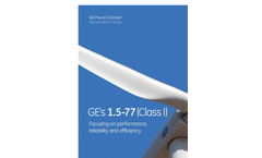 1.5 - 77 Wind Turbine Brochure